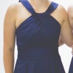 Dress, Size: 8, Color: Navy Blue